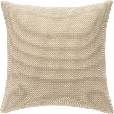 Anaya Horizon Weave Pillow In Sandy Beige