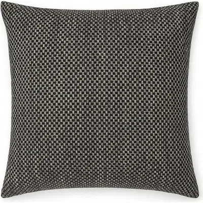 Anaya Ocean Loom Pillow In Black