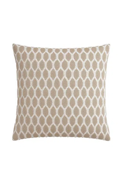 Anaya Shore Net Pillow In Rustic Beige