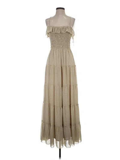 Pre-owned And Now This Casual Dress In Tan