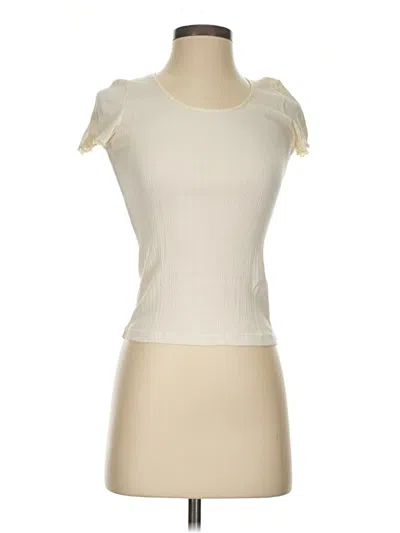 Pre-owned & Other Stories Sleeveless T-shirt In Ivory