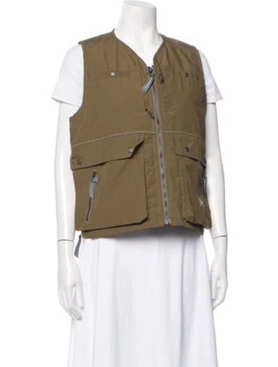 Pre-owned And Wander Vest In Green