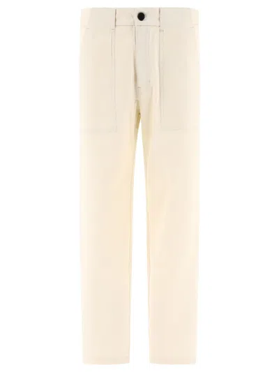Andblue "hammer" Trousers In Beige