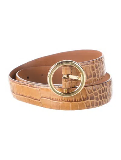Pre-owned Anderson's Calf Leather Waist Belt In Neutrals
