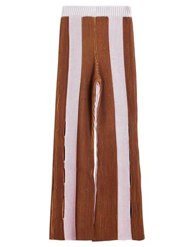 Andersson Bell Woman Pants Rust Size 2 Polyester, Cotton In Red