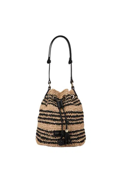 Andre Assous André Assous Bella Bucket Bag In Black
