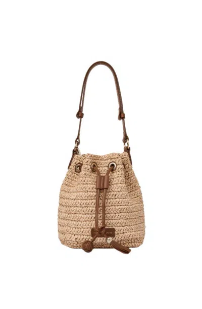 Andre Assous André Assous Bella Bucket Bag In Brown