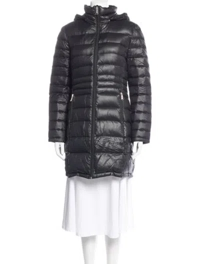 Pre-owned Andrew Marc Down Coat In Black