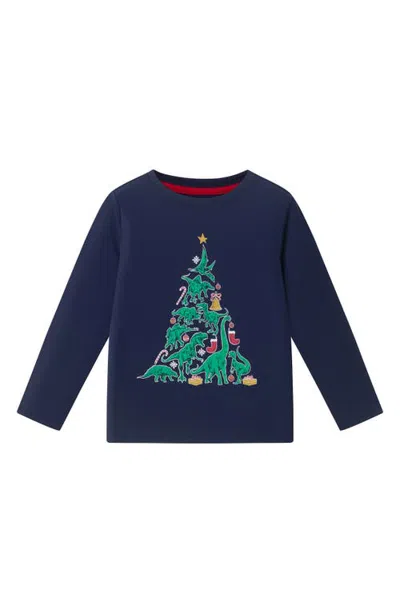 Andy & Evan Kids' Present Inspector Graphic Long Sleeve T-shirt In Blue