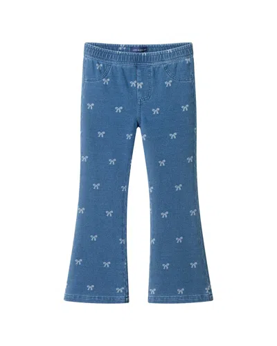 Andy & Evan Knit Denim In Blue