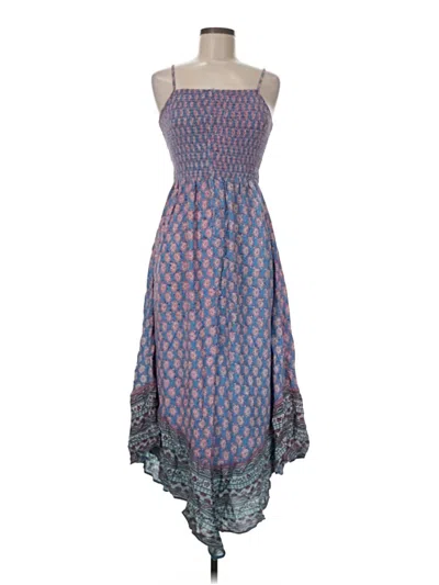 Pre-owned Angie Casual Dress In Blue