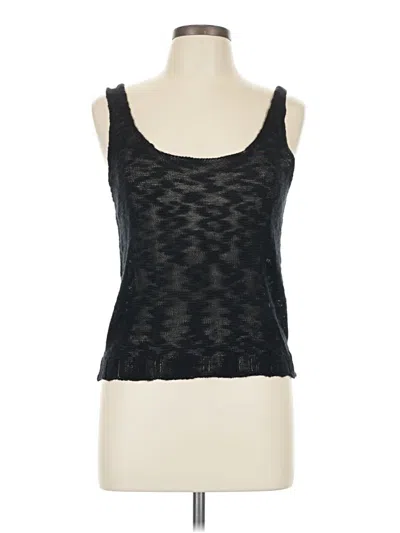 Pre-owned Angie Sleeveless Top Black Sweetheart Neckline Tops