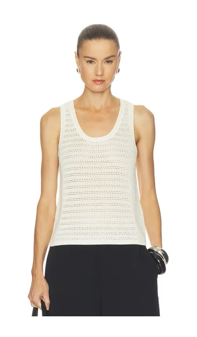 Anine Bing Arie Tank In Ivory