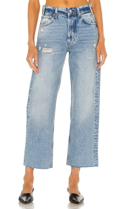 Anine Bing Gavin Jeans In Blue Reservoir