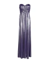 Aniye By Woman Maxi Dress Purple Size 8 Polyester, Elastane