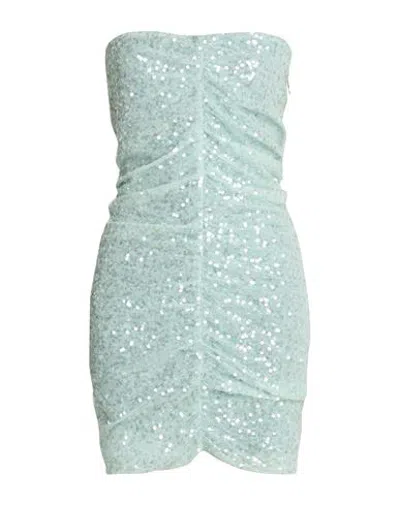 Aniye By Woman Mini Dress Sky Blue Size L Polyester, Elastane