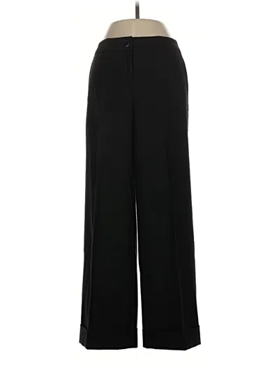 Pre-owned Ann Taylor Loft Wool Pants In Black