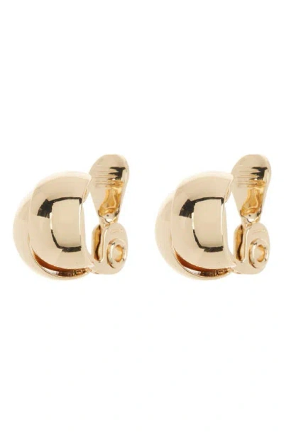 Anne Klein Layered Clip Earrings In Gold