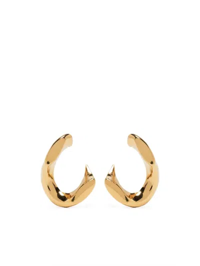 Annelise Michelson Déchainée Hoop Earrings In Gold