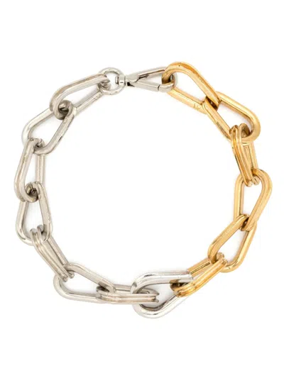 Annelise Michelson Ellipse-chain Choker Necklace In Gold