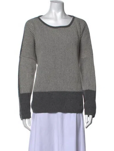 Pre-owned Annette Görtz Cashmere Striped Sweater In Multicolor