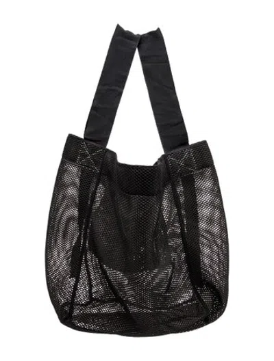Pre-owned Annette Görtz Mesh Shoulder Bag In Black