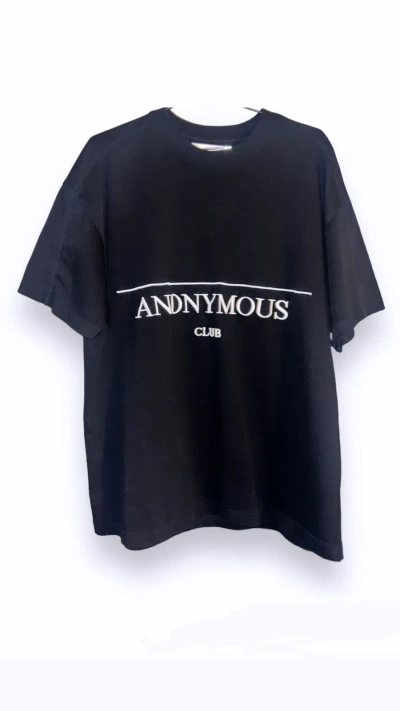 Pre-owned Anonymous Club T Shirt In Black