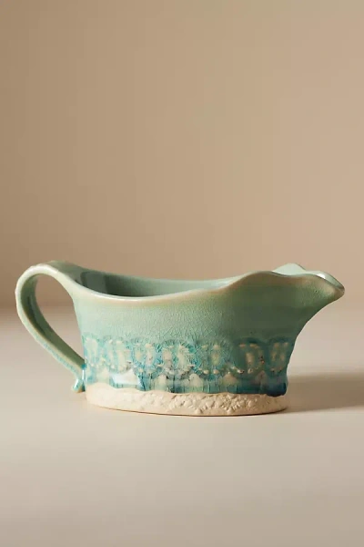 Anthropologie Old Havana Gravy Boat In Multi