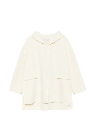 Antonelli Hooded Flap-pocket Jacket In Yellow