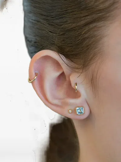 Anzie Classique Huggie Earring In Gold