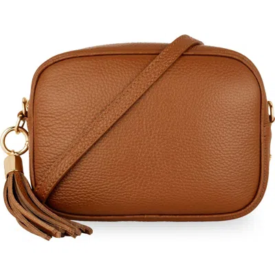 Apatchy London The Tassel Leather Crossbody Bag In Pattern