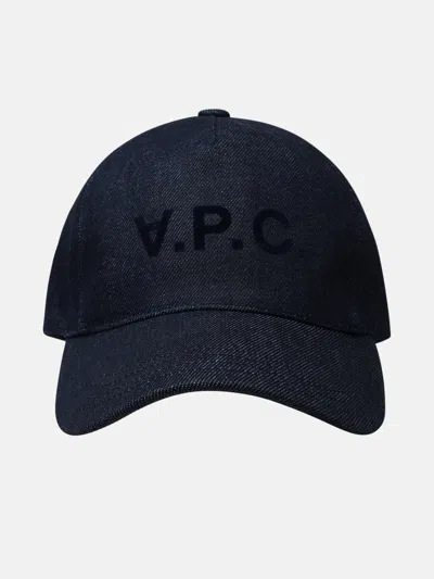 A.p.c. Blue Cotton Eden Hat