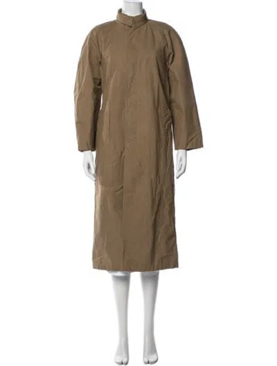 Pre-owned A.p.c. Coat In Brown