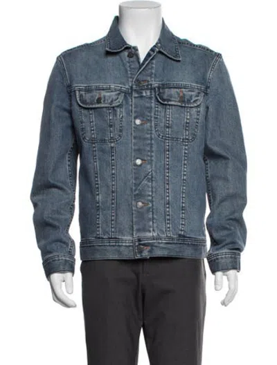 Pre-owned A.p.c. Denim Jacket In Blue
