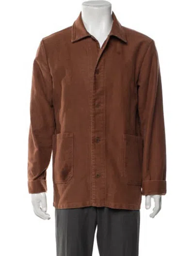 Pre-owned A.p.c. Jacket In Brown
