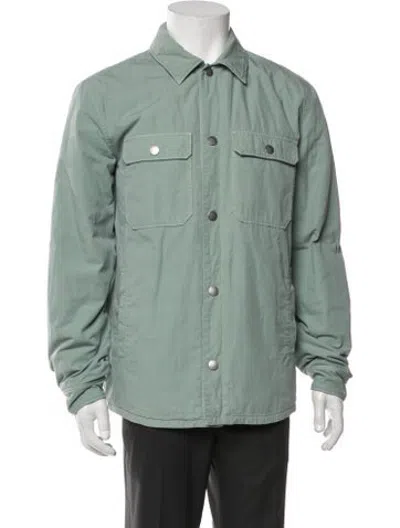 Pre-owned A.p.c. Jacket In Green