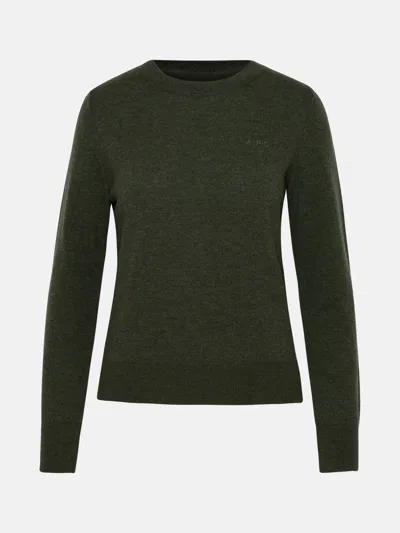 A.p.c. Maglia Nina In Green