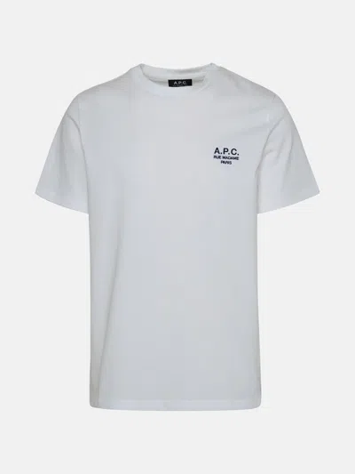A.p.c. Raymond White Cotton T-shirt