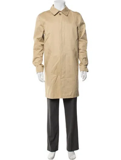 Pre-owned A.p.c. Trench Coat In Neutrals