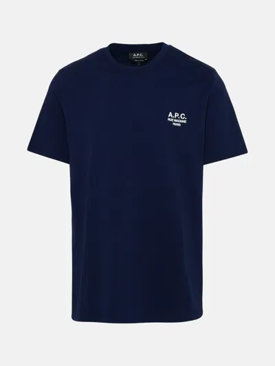 A.p.c. T-shirt Raymond In Navy