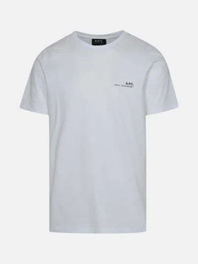 A.p.c. White Cotton Item T-shirt