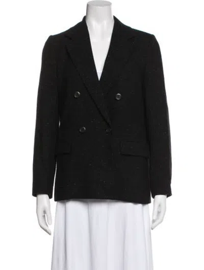Pre-owned A.p.c. Wool Blazer In Black