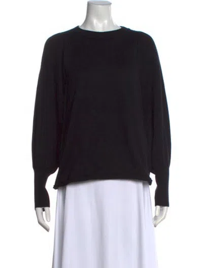 Pre-owned Apiece Apart Crew Neck Sweater In Black