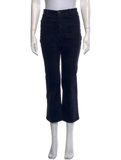 Pre-owned Apiece Apart Flared Pants In Blue