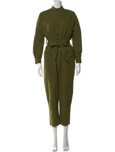Pre-owned Apiece Apart Jumpsuit In Green