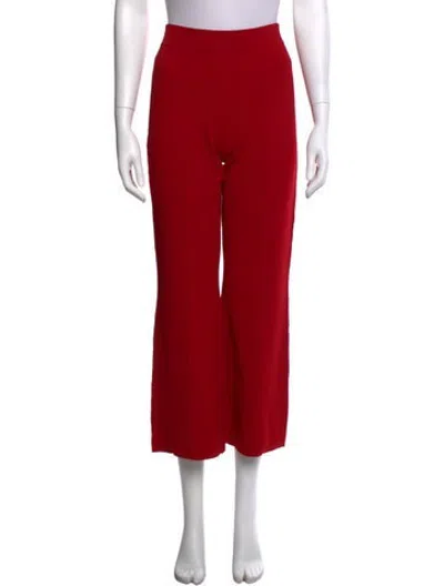Pre-owned Apiece Apart Wide Leg Pants W/ Tags In Red