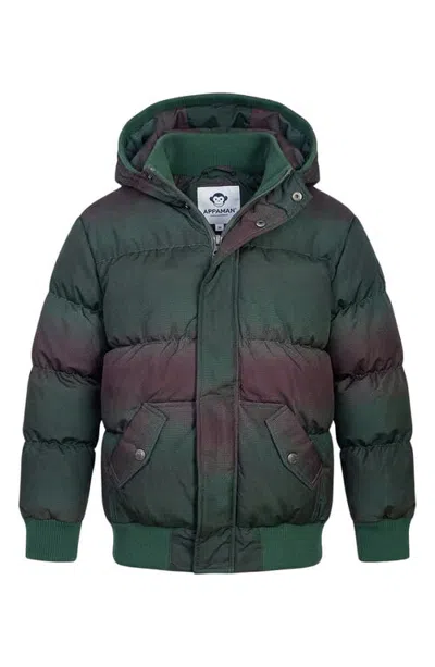Appaman Kids' Down Puffy Coat In Green