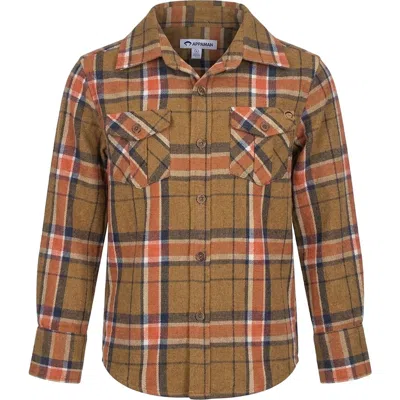 Appaman Kids' Flannel Shirt In Multi