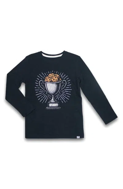 Appaman Kids' Graphic Long Sleeve T-shirt In Blue