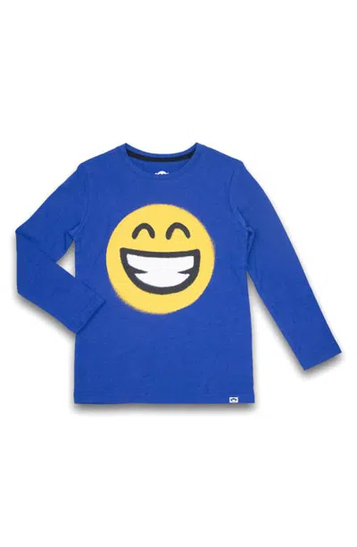 Appaman Kids' Graphic Long Sleeve T-shirt In Blue